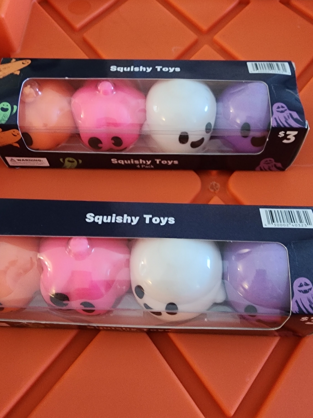 BUNDLE ■ Squishy Toys 4-Pack Kids Toy Ghosts - & 4lb BUNDLE